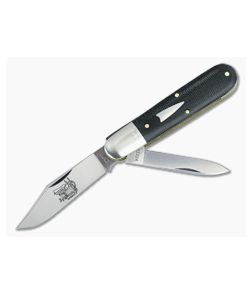 Tidioute #78 Bullet End Barlow Black Canvas Micarta SFO Serialized - GEC-781224-BCM 1