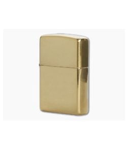 Zippo Windproof Lighter High Polish Brass 254B - ZI-254B 1