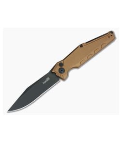 Kershaw Launch 7 Earth Brown Black DLC Automatic Knife 7900EB - KS-7900EB 1
