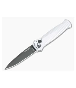 Piranha P7 Miniguard Tactical PVD S30V Silver Button Lock Automatic - PRN-7ST 1