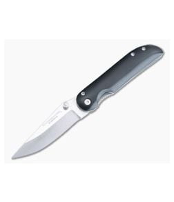 Condor Wendigo Folder Black Paper Micarta Handle Scandi 1095 Blade CTK809-3.4HC - CTK-809-3.4HC 1
