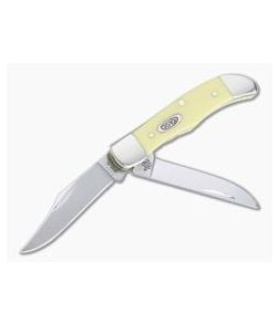Case Pocket Hunter Two-Blade Smooth Yellow Synthetic 81093 - CA-81093 1