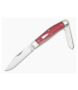 Tidioute #81 Boss Bull Keeper Red Linen Micarta - GEC-811224-RLM 1