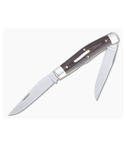 Tidioute Cutlery #81 Coon Skinner Slip Joint Red Onion Richlite Micarta Folder 818222 - GEC-818222-ROM 1