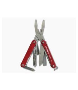 Leatherman Squirt PS4 Spring Action Pliers Key Chain Multi-Tool Red 831189 1