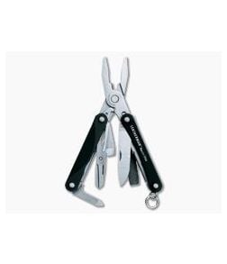 Leatherman Squirt PS4 Spring Action Pliers Key Chain Multi-Tool Black 831195 - LM-831195 1