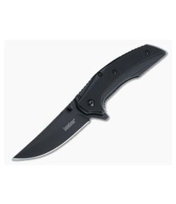Kershaw Outright Trailing Point Black PVD Assisted Frame Lock Flipper 8320BLK - KS-8320BLK 1