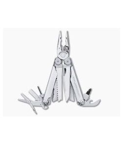 Leatherman Wave Plus Stainless Steel Multi-Tool with Cap Crimper and Nylon Sheath 832596 - LM-832596 1