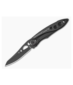Leatherman Skeletool KB Onyx Black Aluminum 420HC Black Oxide Liner Lock Knife (2.60" Blade) 833163 - LM-833163 1