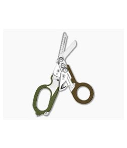 Leatherman Raptor Rescue Shears Woodland Green Brown 833488 - LM-833488 1