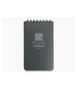 Rite In The Rain 3" x 5" All-Weather Notebook Gray - RTR-835 1