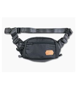 Vanquest DENDRITE-SMALL Solid Black Urban Series Waist Pack 850105SBLK - VQ-850105SBLK 1