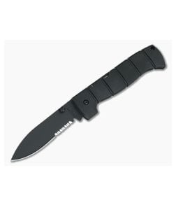Ontario Spec Plus Drop Point Folder Serrated - ON-8557S 1