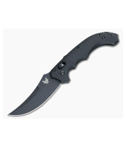 Benchmade 8600BK Bedlam Automatic Knife Black Plain Edge - BM-8600BK 1