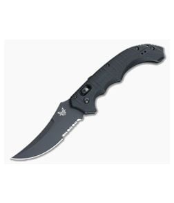 Benchmade 8600SBK Bedlam Automatic Knife Black Serrated Edge - BM-8600SBK 1