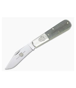 Great Eastern Cutlery #86 2AB Two Acorn Barlow OD Green Canvas Micarta Slip Joint 861121 - GEC-861121-ODGCM 1