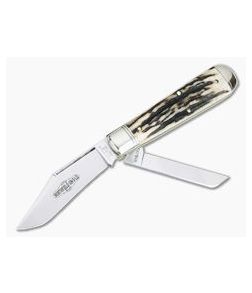 Northfield UN-X-LD #86 Oil Field Jack Two-Blade Sambar Stag - GEC-861219-SS-1 1