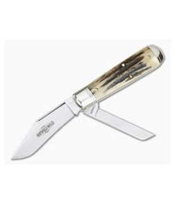 Northfield UN-X-LD #86 Oil Field Jack Two-Blade Sambar Stag - GEC-861219-SS-5 1