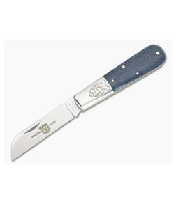 Great Eastern #86 Boomtown Barlow SS Denim Blue Micarta - GEC-863125SS-BDM 1