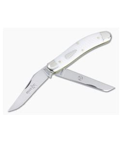 Tidioute #88 PPP Bayou Trapper Yeti Ivory Acrylic Slip Joint Folder - GEC-888222-YIA 1
