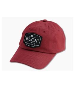 Buck Knives Logo Patch Red Adult Hat 89165 - BU-89165 1
