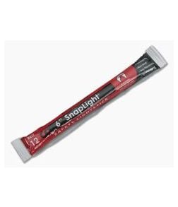 Cyalume SnapLight Glow Stick Red 12 Hour - CY-9-08012 1