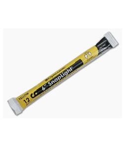 Cyalume SnapLight Glow Stick Yellow 12 Hour - CY-9-08014 1