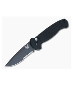 Benchmade 9051SBK AFO II Automatic Knife Drop Point Black Serrated - BM-9051SBK 1
