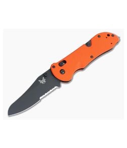 Benchmade 915SBK-ORG Orange Triage Black Serrated Blade - BM-915SBK-ORG 1