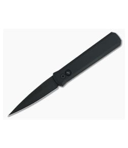 Protech Godfather 921 Operator Sterile Solid Black Tritium Button Automatic - PT-921-OPERATOR 1