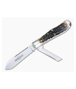 Northfield UN-X-LD #92 Eureka Jack Two-Blade Sambar Stag 922219-SS-11 - GEC-922219-SS-11 1