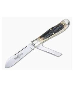 Northfield UN-X-LD #92 Eureka Jack Two-Blade Sambar Stag 922219-SS-14 - GEC-922219-SS-14 1
