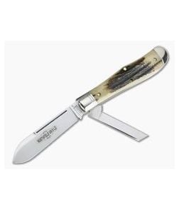 Northfield UN-X-LD #92 Eureka Jack Two-Blade Sambar Stag 922219-SS-31 - GEC-922219-SS-31 1
