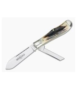 Northfield UN-X-LD #92 Eureka Jack Two-Blade Sambar Stag 922219-SS-32 - GEC-922219-SS-32 1