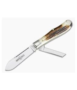 Northfield UN-X-LD #92 Eureka Jack Two-Blade Sambar Stag 922219-SS-33 - GEC-922219-SS-33 1