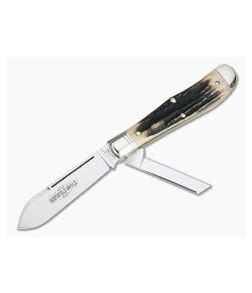 Northfield UN-X-LD #92 Eureka Jack Two-Blade Sambar Stag 922219-SS-5 - GEC-922219-SS-5 1