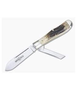 Northfield UN-X-LD #92 Eureka Jack Two-Blade Sambar Stag 922219-SS-7 - GEC-922219-SS-7 1