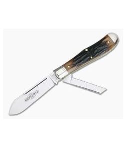 Northfield UN-X-LD #92 Eureka Jack Two-Blade Sambar Stag 922219-SS - GEC-922219-SS 1