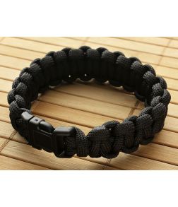 Paracord Bracelet Black Medium - AC-92501 1
