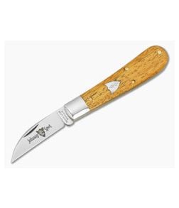 Great Eastern Cutlery Tidioute #93 Johnny On The Spot Large Blade Osage Orange Wood 1095 Carbon Steel Folding Pocket Carving Knife (3.87" Closed) 930126L - GEC-930126L-OOW 1