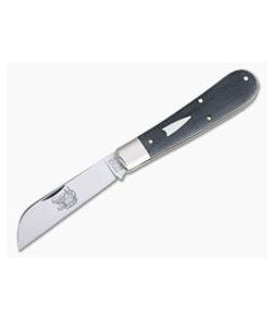 Tidioute Cutlery #93 Ram's Foot SFO Black Canvas Micarta - GEC-933119-BCM 1