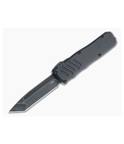 Guardian Tactical Recon-035 Dark Stonewashed Elmax Tanto Black OTF Automatic 93621 - GT-93621 1