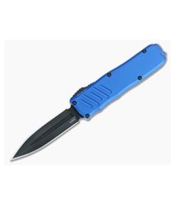 Guardian Tactical Recon-035 OTF Blue Handle Black Tactical D/E Elmax Blade 94131-BLUE - GT-94131-BLUE 1