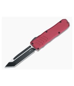 Guardian Tactical Recon-035 OTF Red Handle Two-Tone T/E Elmax Blade 94221-RED - GT-94221-RED 1