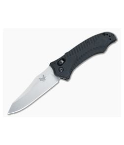 Benchmade 9555 Auto Rift Black G10 Handle Satin Plain Blade - BM-9555 1