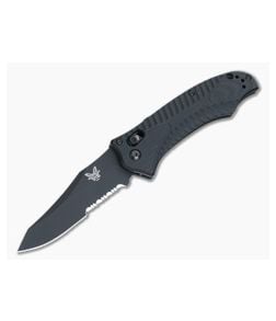 Benchmade 9555SBK Auto Rift Black G10 Handle Black Serrated Blade - BM-9555SBK 1