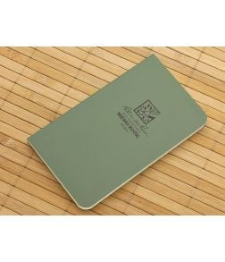 Rite In The Rain 3 1/2" X 6" All-Weather Memo Book Green - RTR-964-H 1