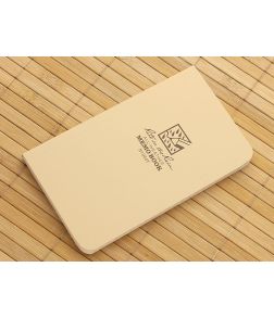 Rite In The Rain 3 1/2" X 6" All-Weather Memo Book Tan - RTR-964T-H 1