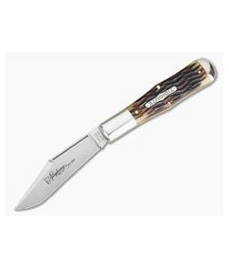 Tidioute Cutlery #97 PPP Allegheny Pattern Large Coke Bottle Autumn Gold Jigged Bone - GEC-971119-AGJB 1