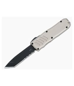 Guardian Tactical Recon-035 Black Tactical Serrated Elmax Tanto Desert Tan OTF Automatic 97122 - GT-97122 1